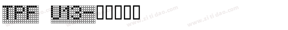 TPF U13字体转换